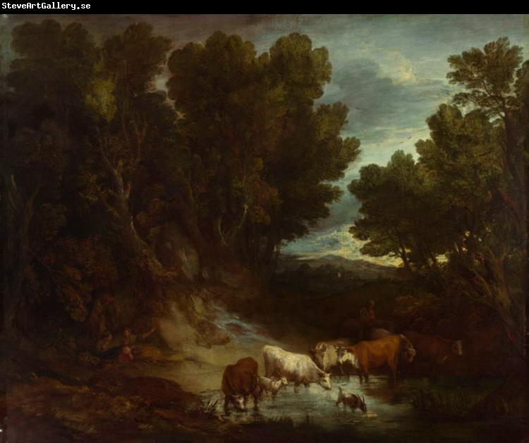 Thomas Gainsborough The Watering Place (mk08)